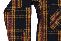 Samurai Heavy Winter Flannel - Rope-Dyed Indigo - Image 8